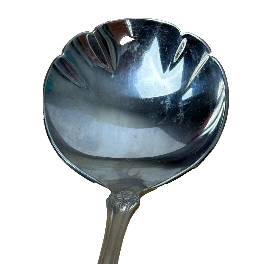 Oneida Gravy‎ Ladle Raphael Stainless Distinction Deluxe Flatware VTG Silverware